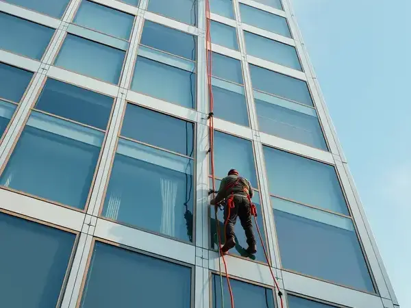 ガラス清掃事例